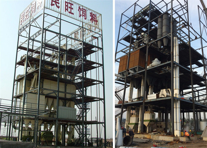 High Precision Poultry Feed Production Line Animal Feed Plant Machinery