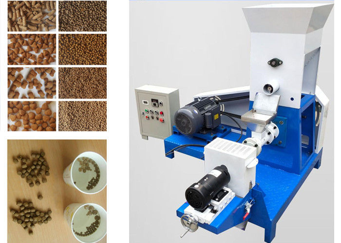 40kg/H 1t/H Fish Feed Pellet Extruder Dog Food Production Line